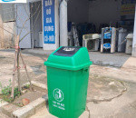 Thùng rác nắp lật 60l