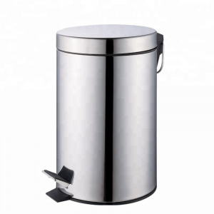 Thùng rác inox đạp chân 12L