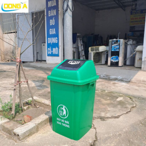 Thùng rác nắp lật 60l