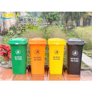 Thùng rác nhựa 120 lít