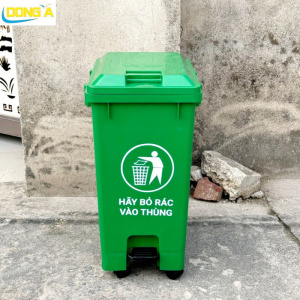 Thùng rác đạp chân 40l